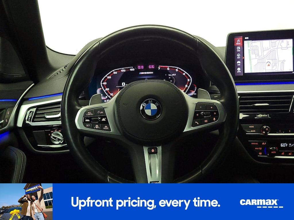 used 2022 BMW M550 car, priced at $54,998