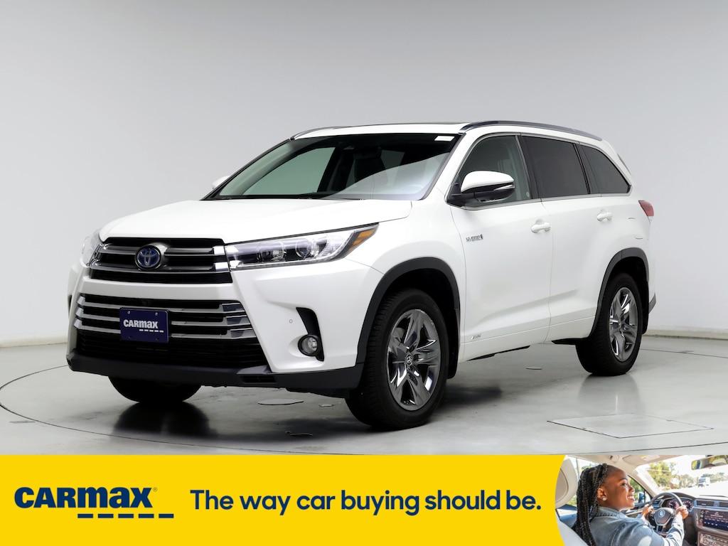 used 2018 Toyota Highlander Hybrid car, priced at $27,998