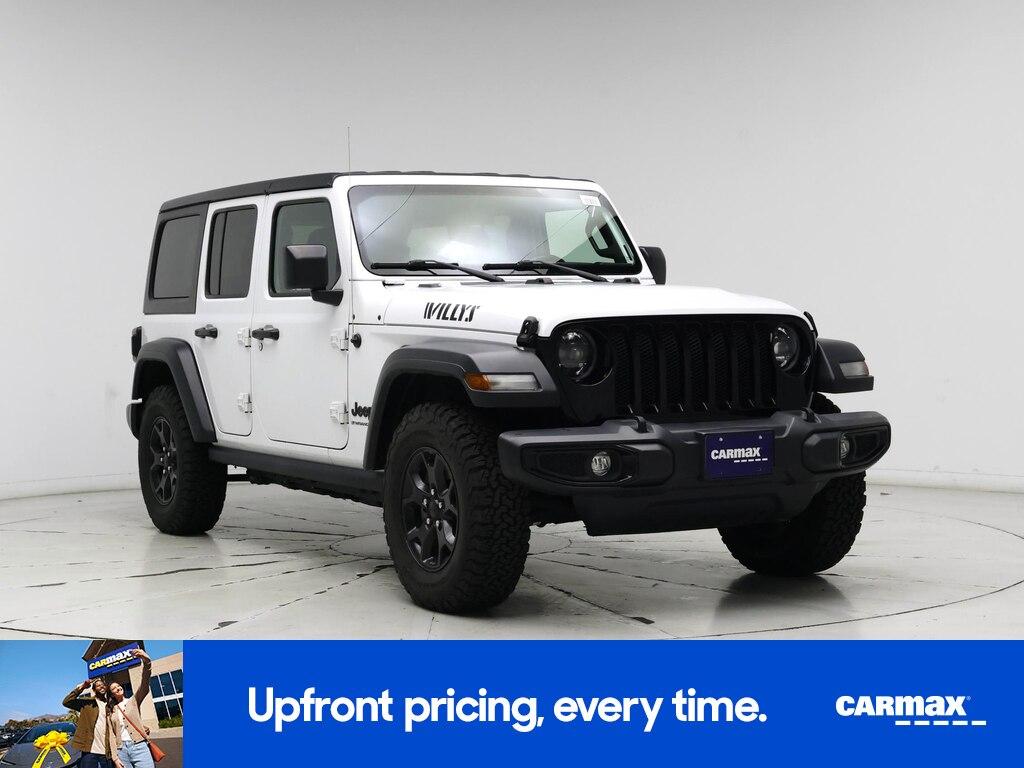 used 2023 Jeep Wrangler car, priced at $33,998