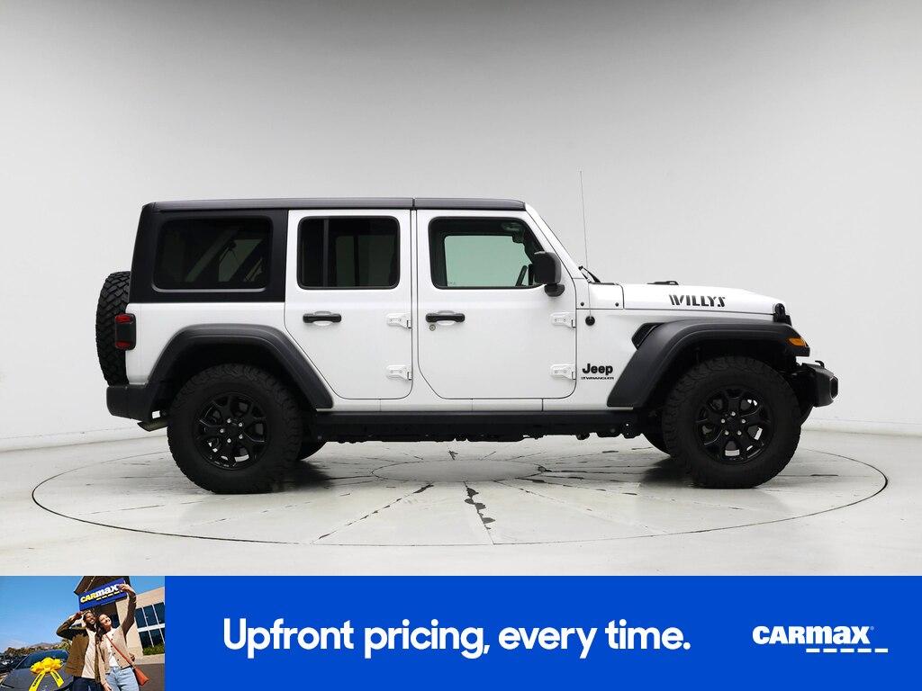 used 2023 Jeep Wrangler car, priced at $33,998