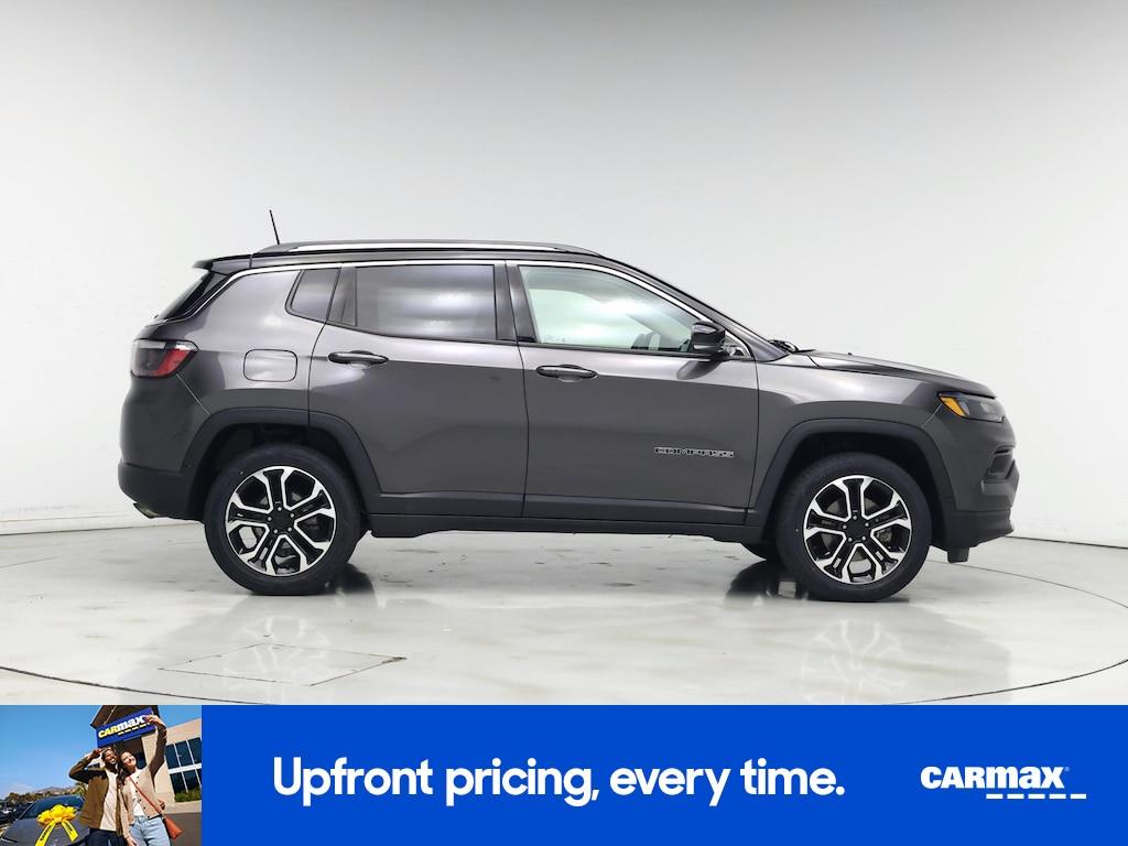 used 2022 Jeep Compass car, priced at $24,998