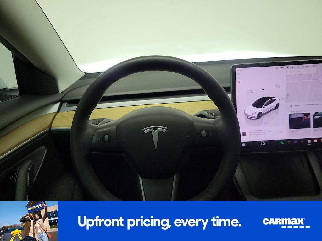used 2022 Tesla Model 3 car, priced at $27,998