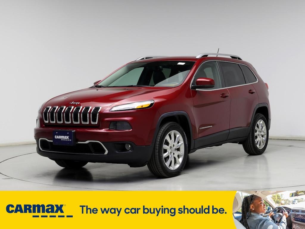 used 2015 Jeep Cherokee car, priced at $15,998