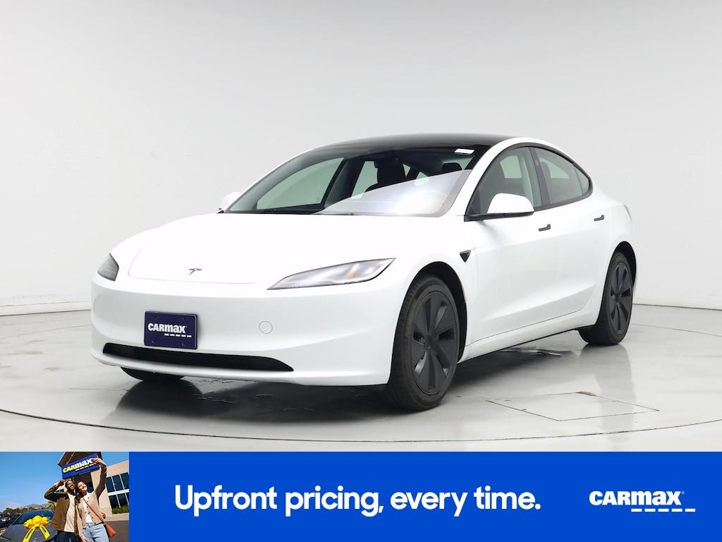used 2025 Tesla Model 3 car, priced at $36,998