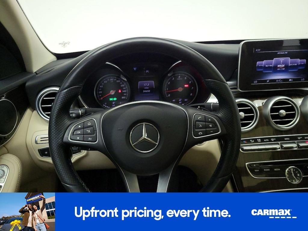 used 2016 Mercedes-Benz C-Class car, priced at $20,998