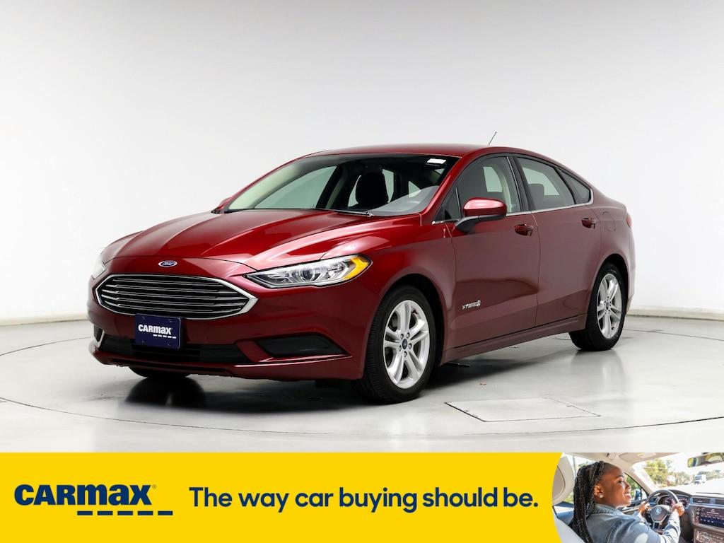 used 2018 Ford Fusion Hybrid car, priced at $14,599