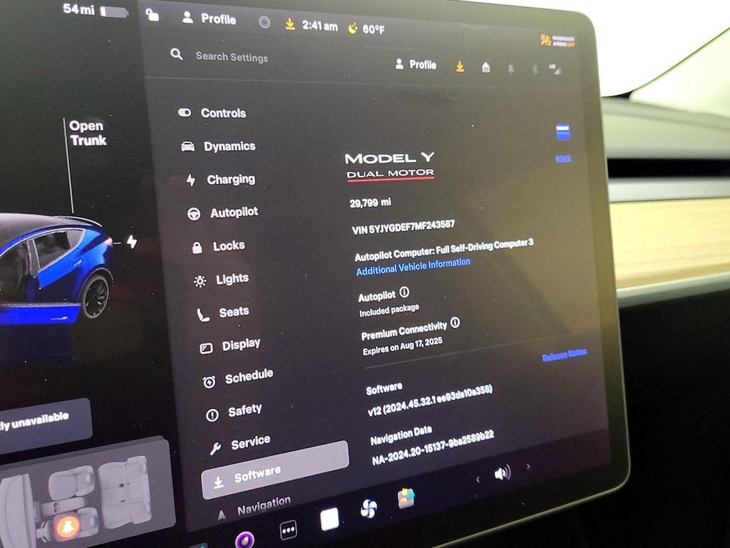 used 2021 Tesla Model Y car, priced at $32,998