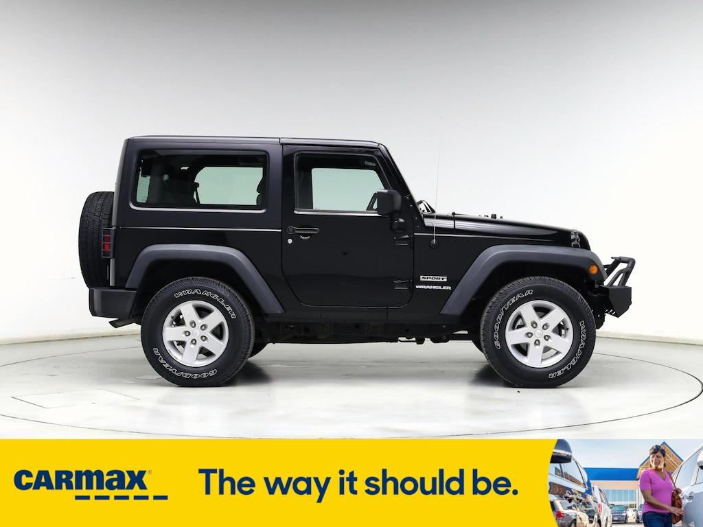 used 2015 Jeep Wrangler car, priced at $17,998