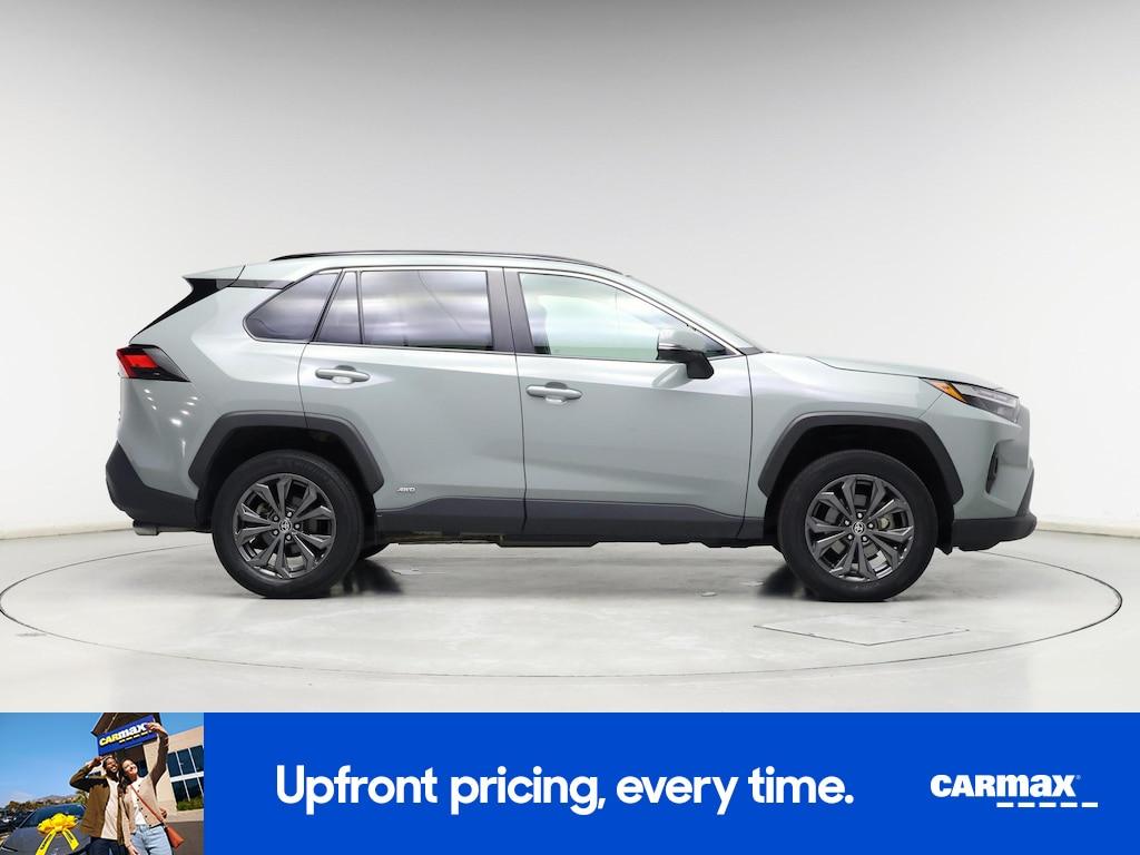 used 2022 Toyota RAV4 Hybrid car, priced at $34,998