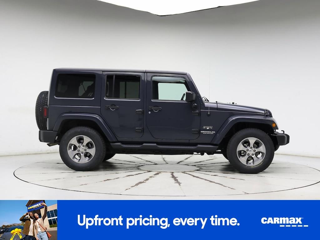 used 2017 Jeep Wrangler car, priced at $21,998