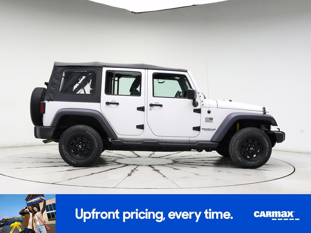 used 2016 Jeep Wrangler car, priced at $22,998