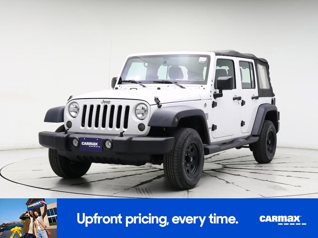 used 2016 Jeep Wrangler car, priced at $22,998