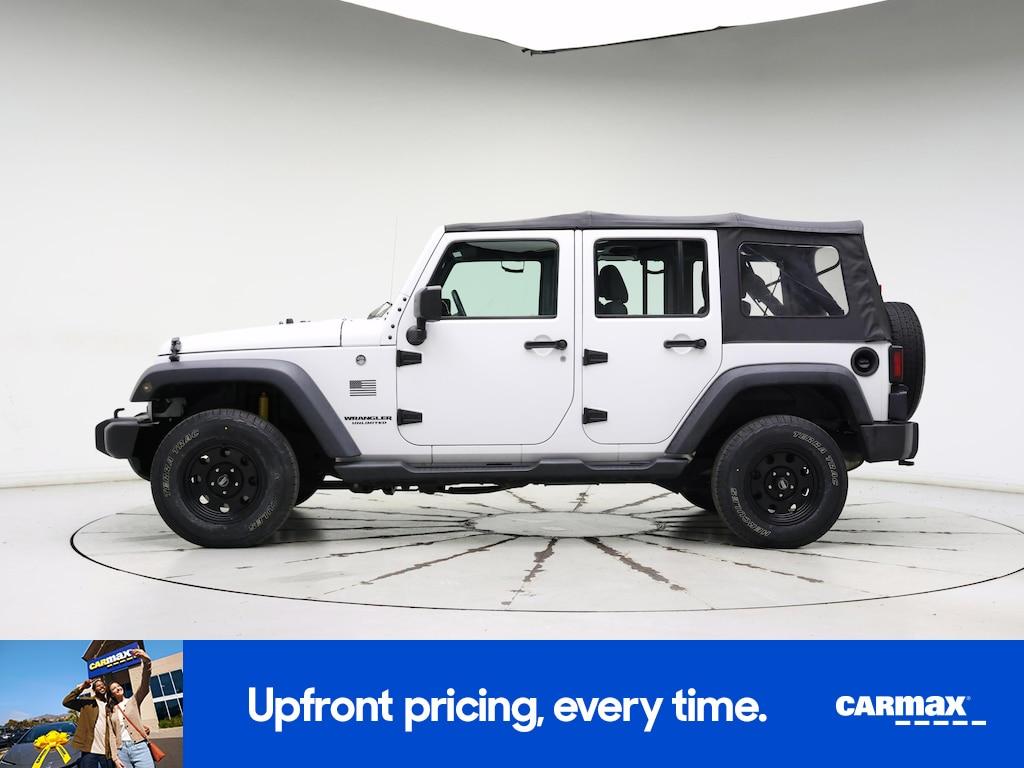 used 2016 Jeep Wrangler car, priced at $22,998