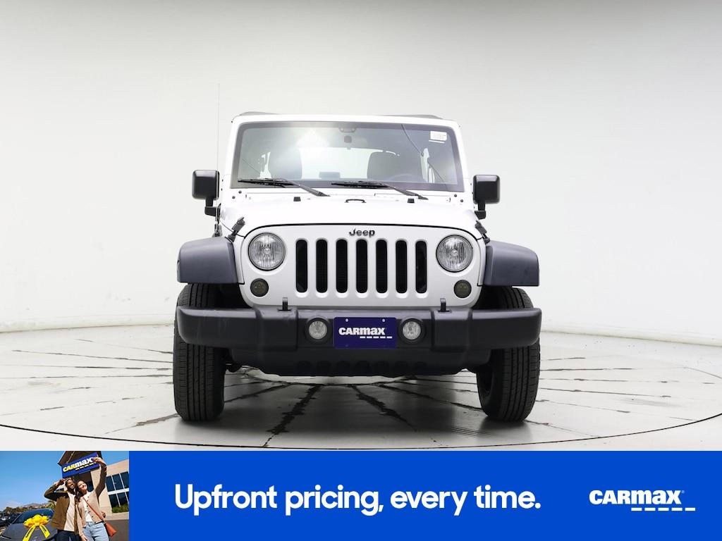 used 2016 Jeep Wrangler car, priced at $22,998