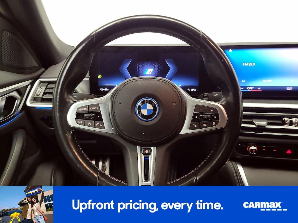 used 2022 BMW i4 Gran Coupe car, priced at $40,998