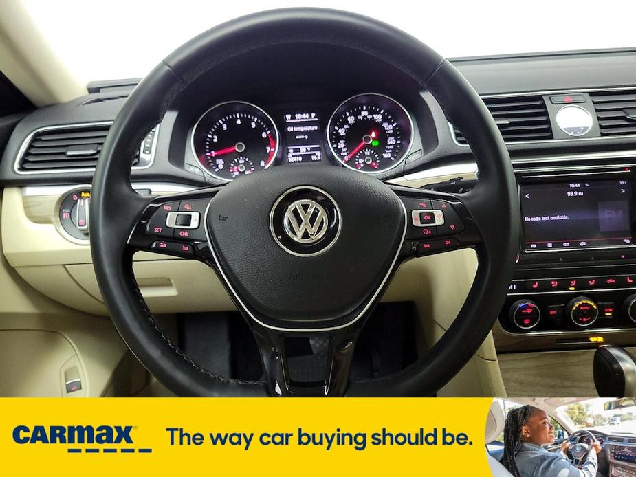 used 2017 Volkswagen Passat car, priced at $14,998