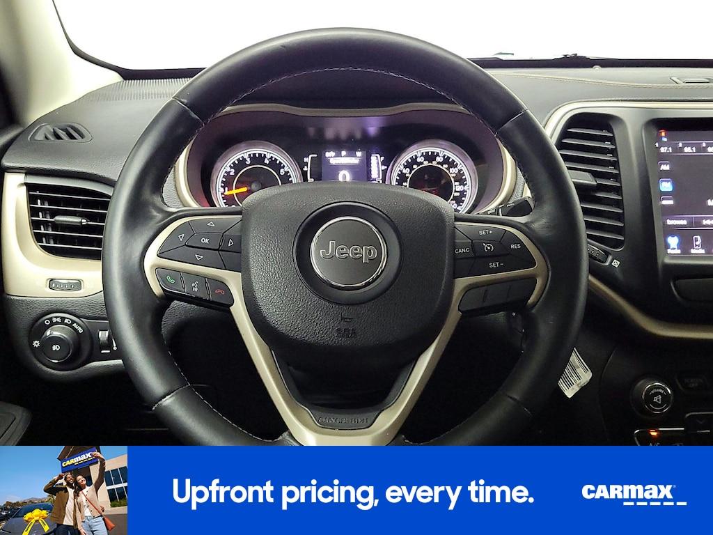used 2015 Jeep Cherokee car, priced at $15,998