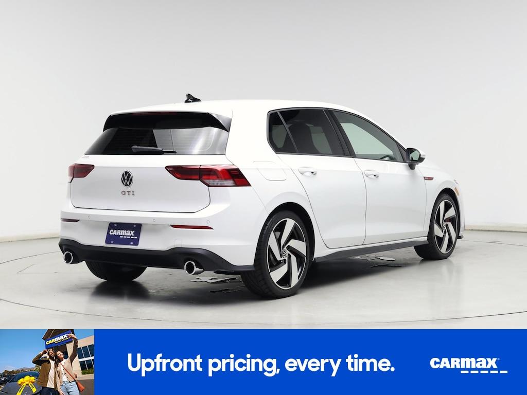 used 2024 Volkswagen Golf GTI car, priced at $27,998
