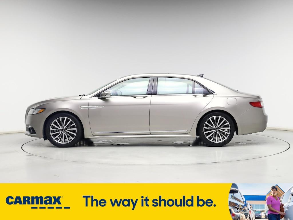 used 2019 Lincoln Continental car, priced at $26,998