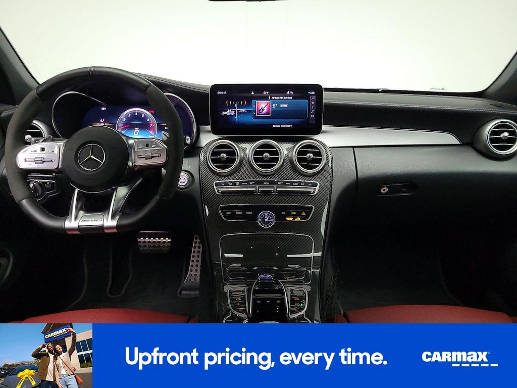 used 2020 Mercedes-Benz AMG C 43 car, priced at $39,998