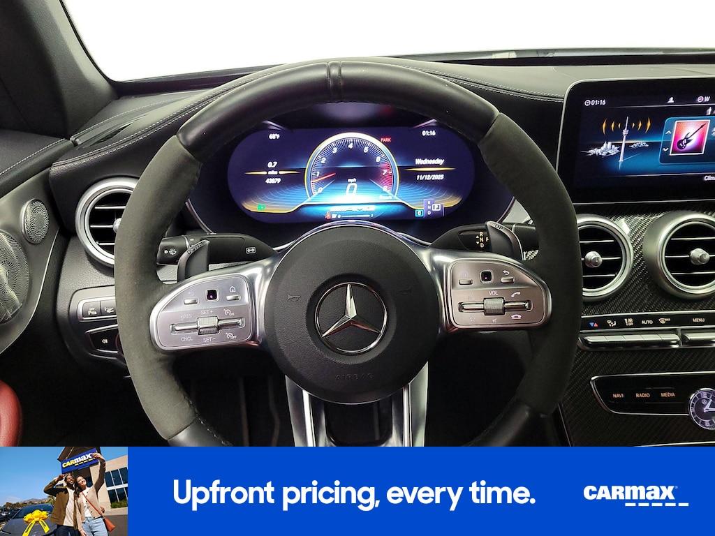 used 2020 Mercedes-Benz AMG C 43 car, priced at $39,998