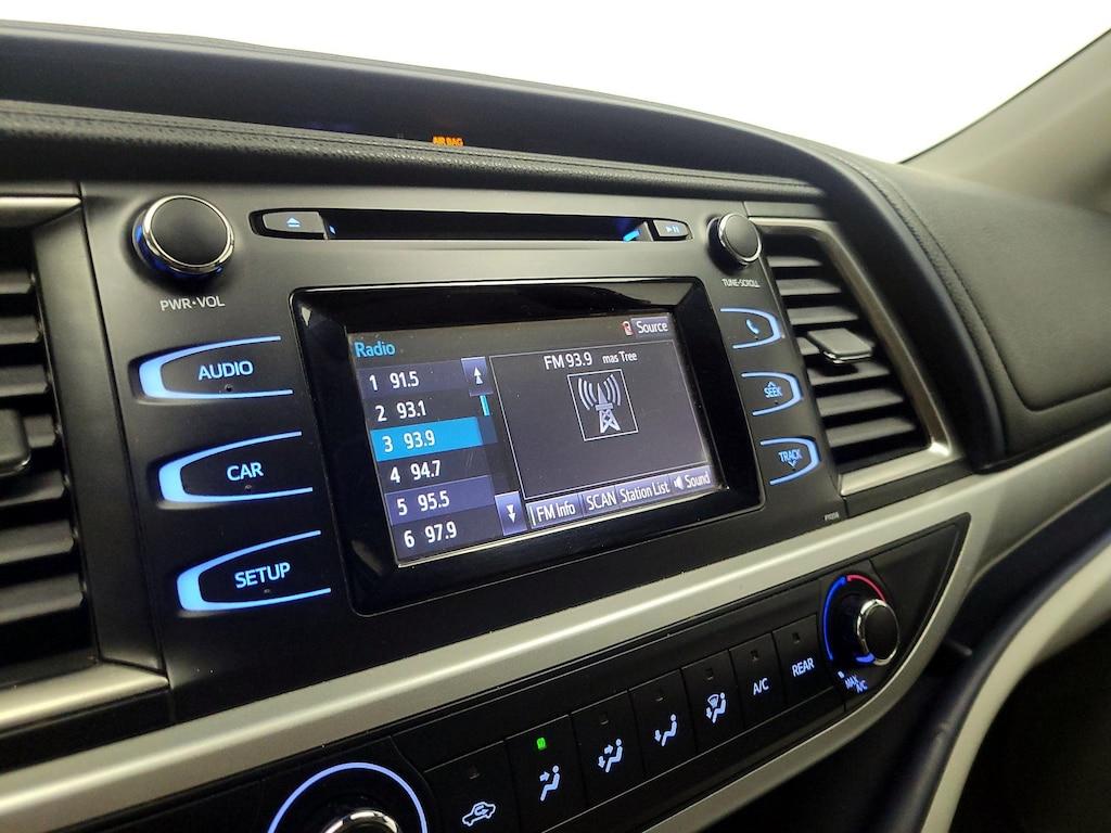 used 2017 Toyota Highlander car, priced at $19,998