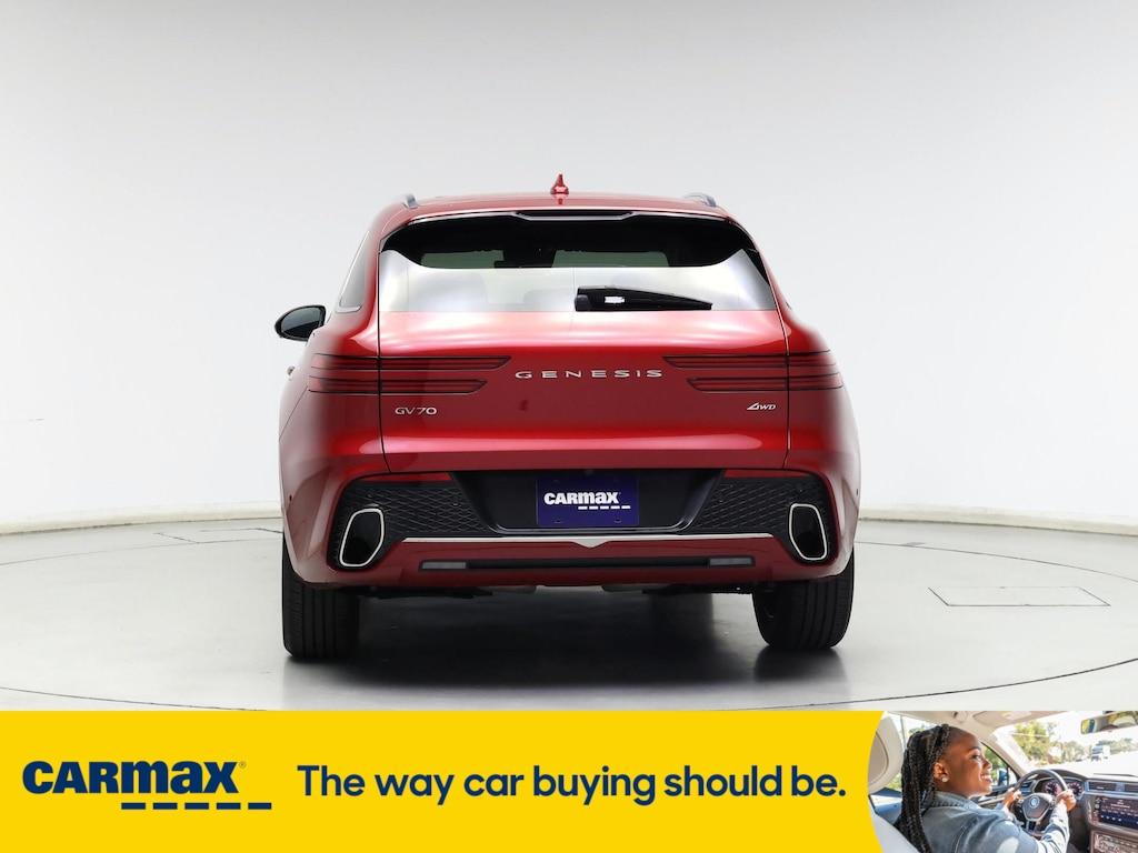 used 2022 Genesis GV70 car, priced at $37,998