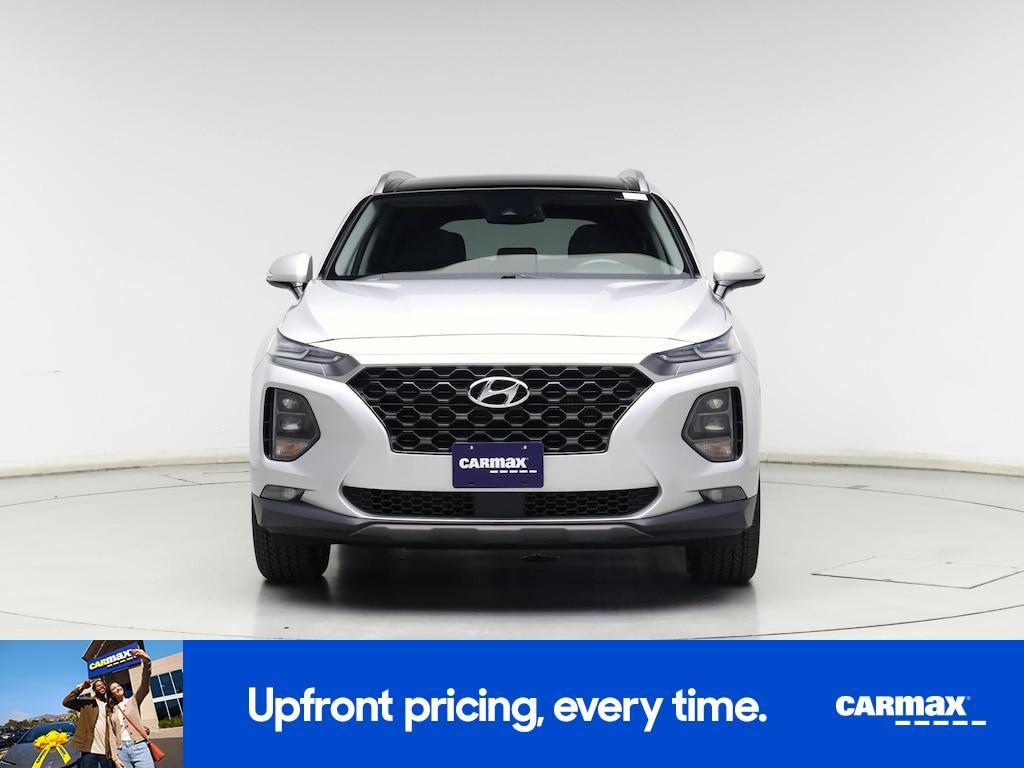 used 2019 Hyundai Santa Fe car, priced at $17,998