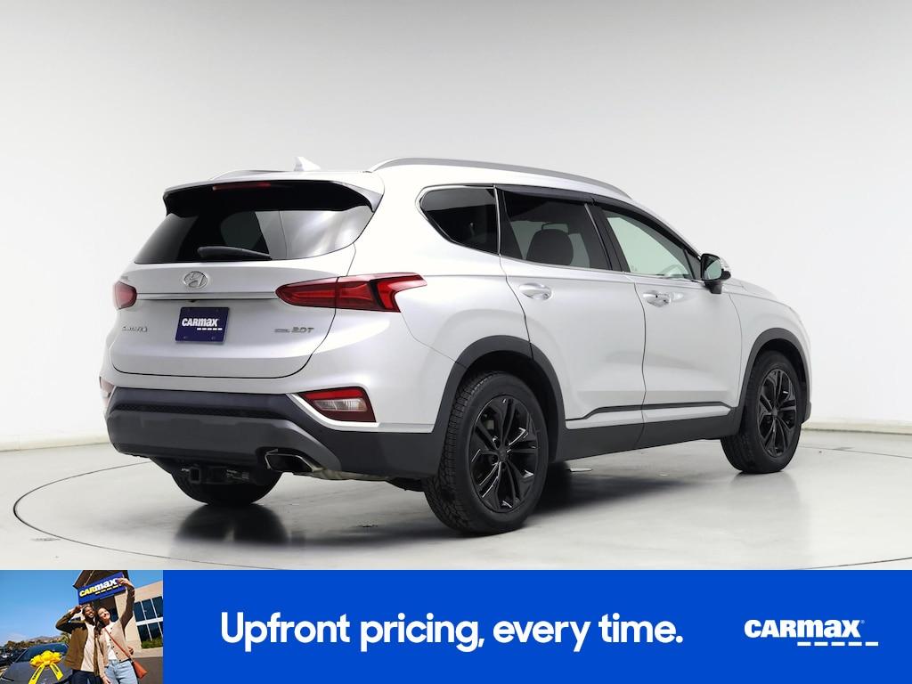 used 2019 Hyundai Santa Fe car, priced at $17,998