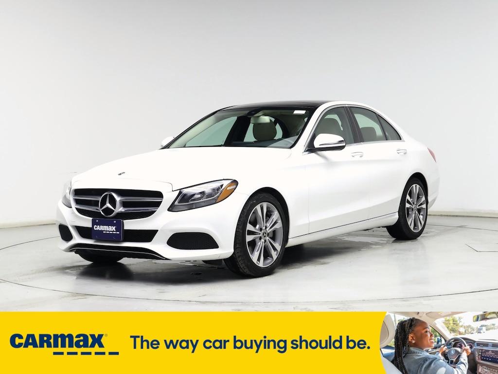 used 2018 Mercedes-Benz C-Class car, priced at $20,998