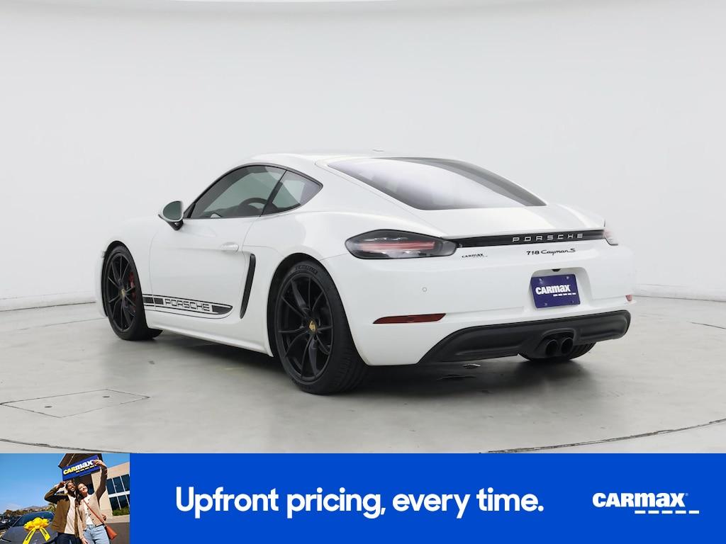 used 2017 Porsche 718 Cayman car, priced at $57,998