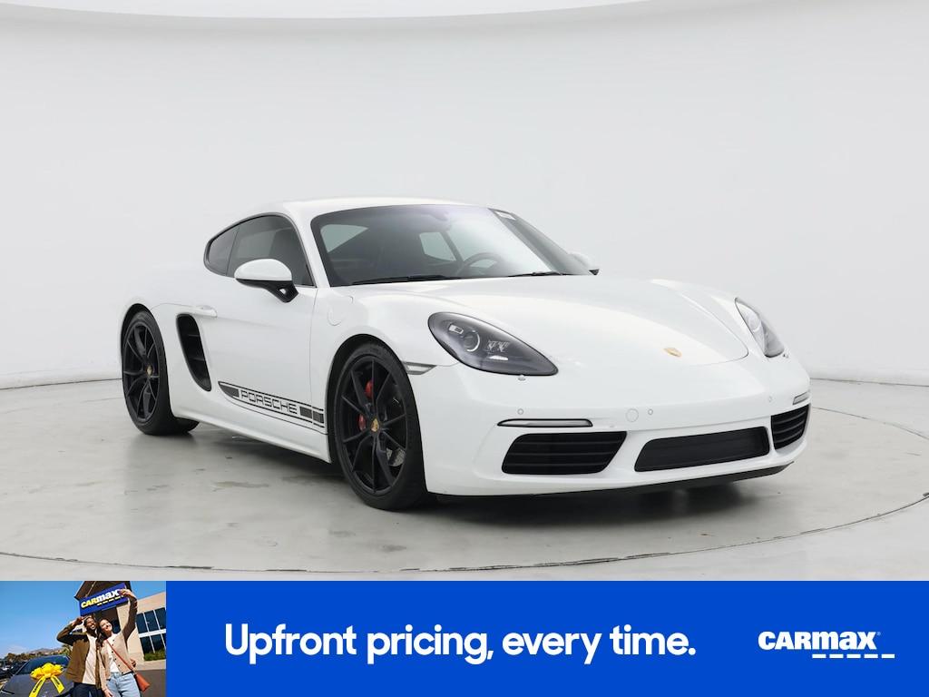 used 2017 Porsche 718 Cayman car, priced at $57,998