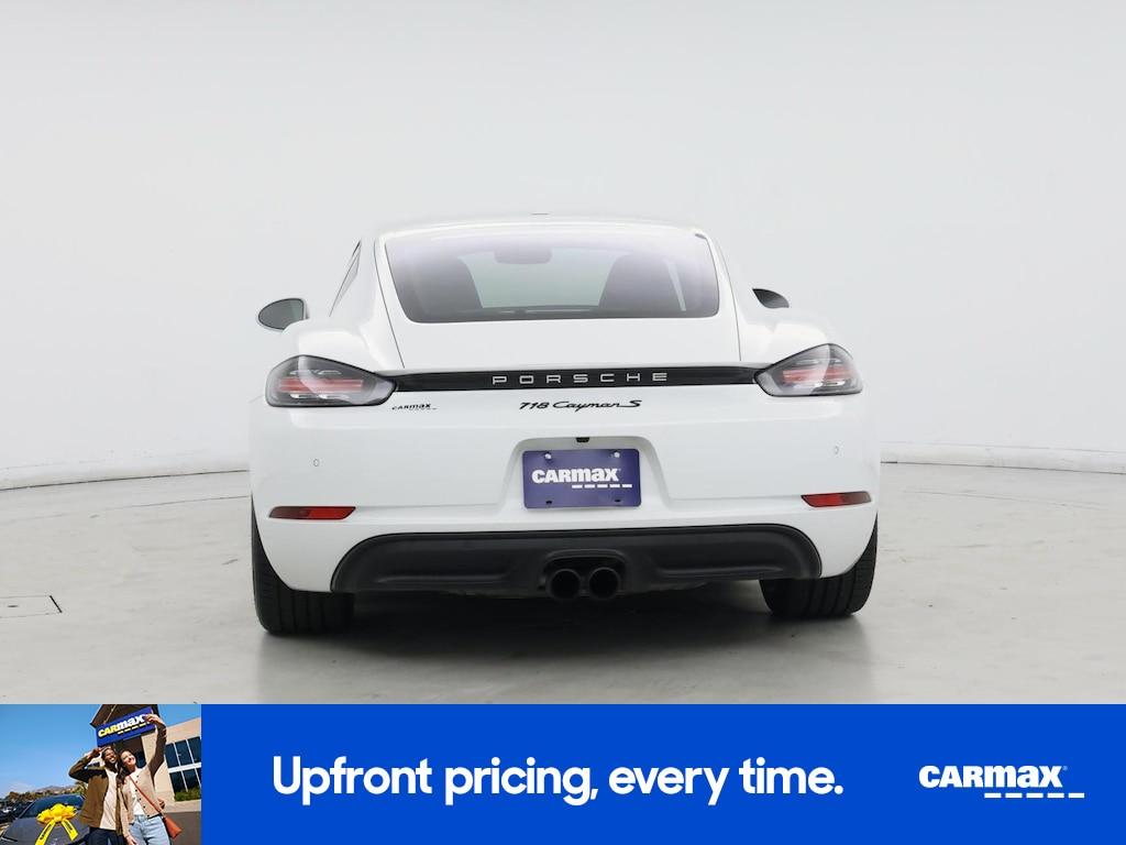used 2017 Porsche 718 Cayman car, priced at $57,998