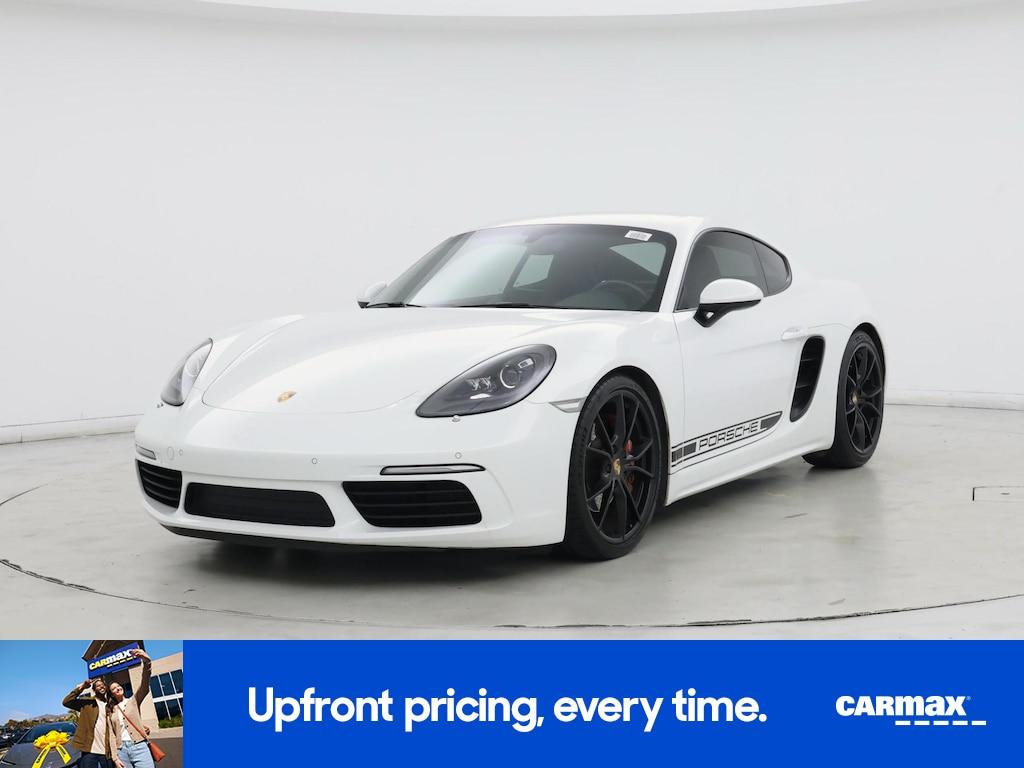 used 2017 Porsche 718 Cayman car, priced at $57,998