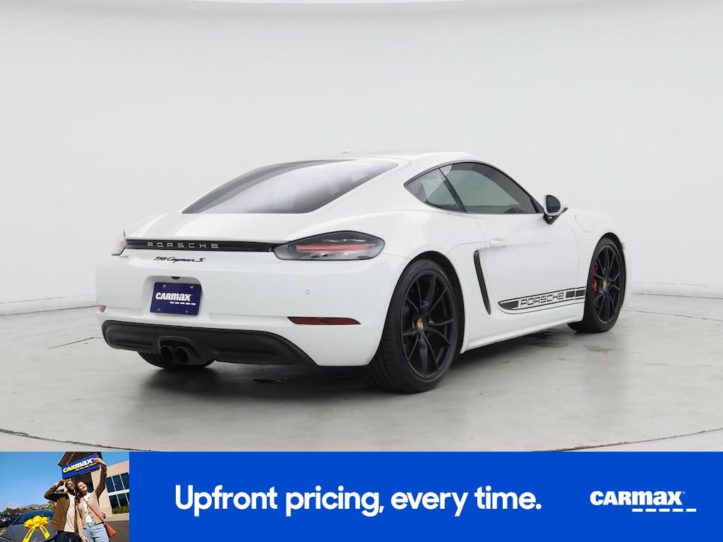 used 2017 Porsche 718 Cayman car, priced at $57,998