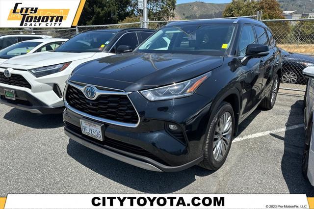 used 2023 Toyota Highlander Hybrid car, priced at $53,988