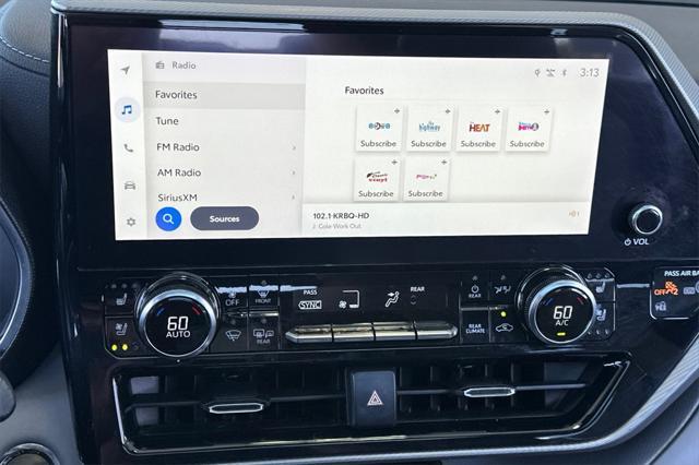 used 2023 Toyota Highlander Hybrid car, priced at $53,988