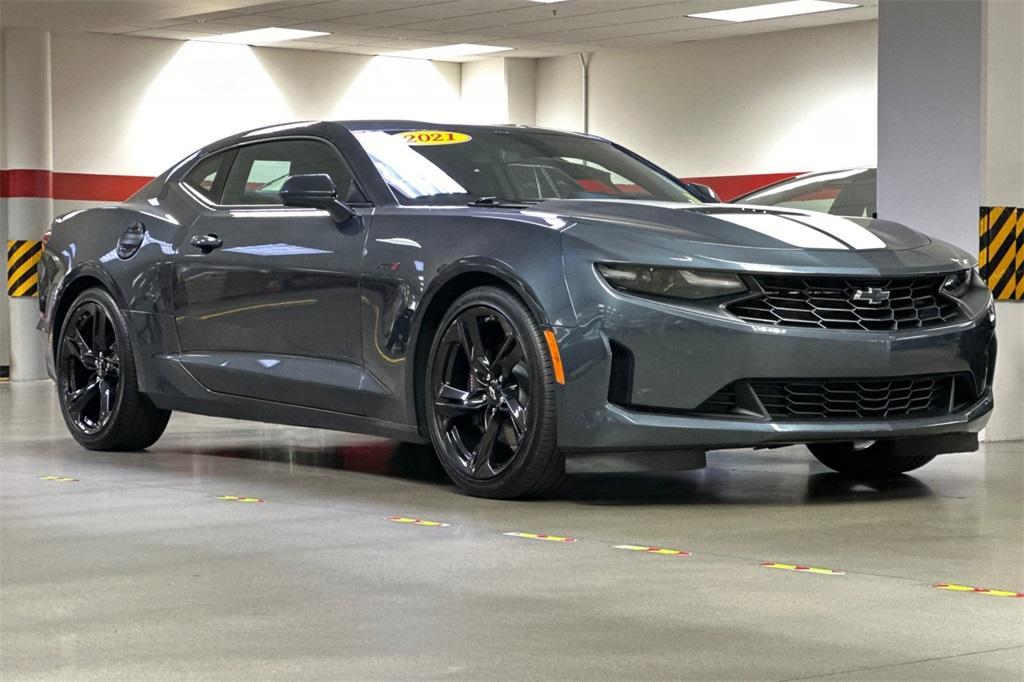 used 2021 Chevrolet Camaro car, priced at $34,988