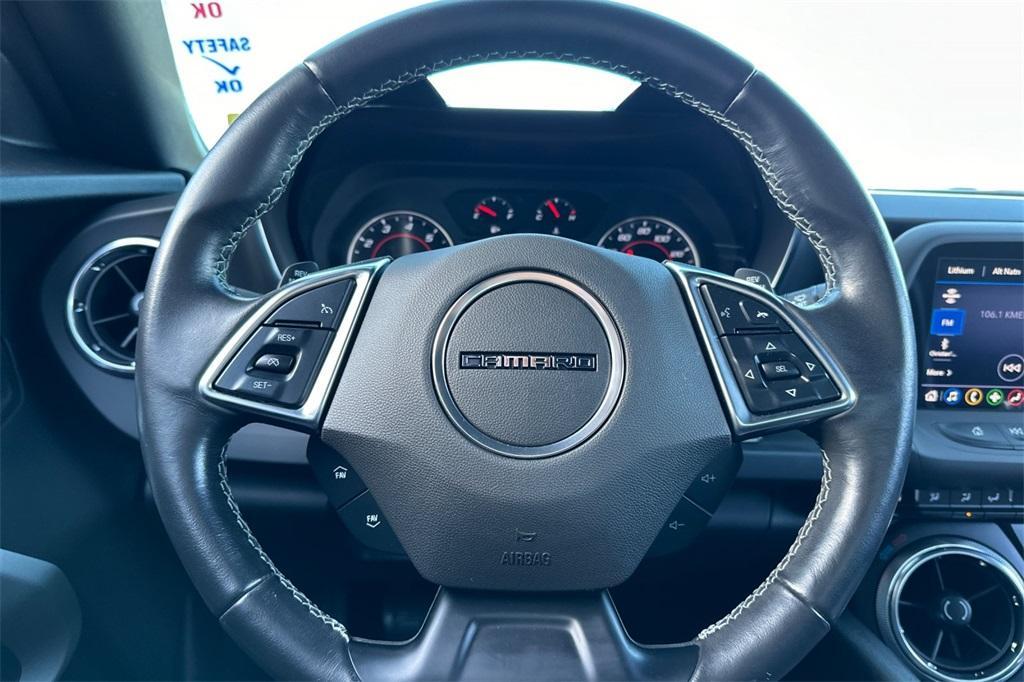 used 2021 Chevrolet Camaro car, priced at $34,988