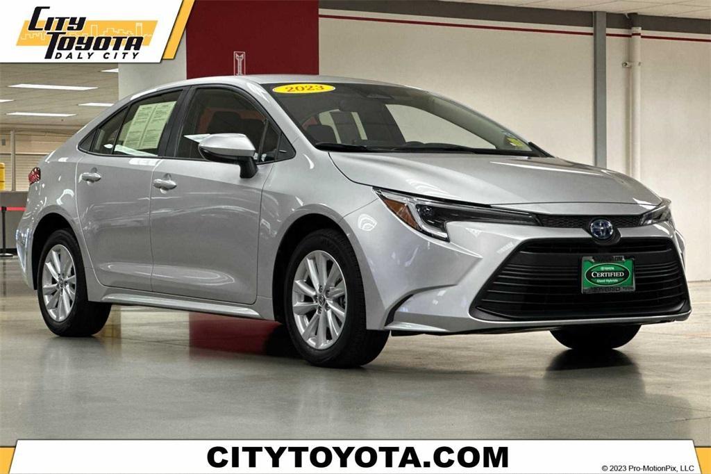 used 2023 Toyota Corolla Hybrid car, priced at $26,988