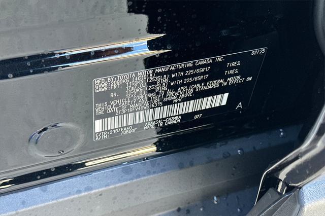 new 2025 Toyota RAV4 car, priced at $36,032