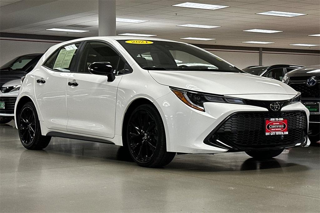 used 2021 Toyota Corolla Hatchback car, priced at $24,988