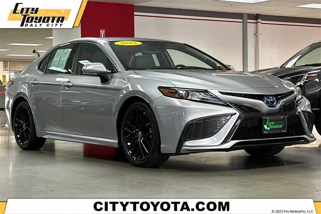 used 2022 Toyota Camry Hybrid car, priced at $32,988