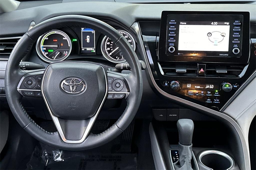 used 2022 Toyota Camry Hybrid car, priced at $28,988