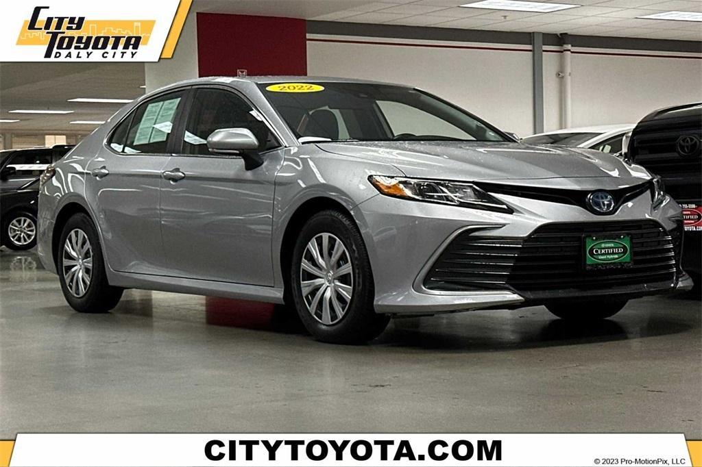 used 2022 Toyota Camry Hybrid car, priced at $28,988