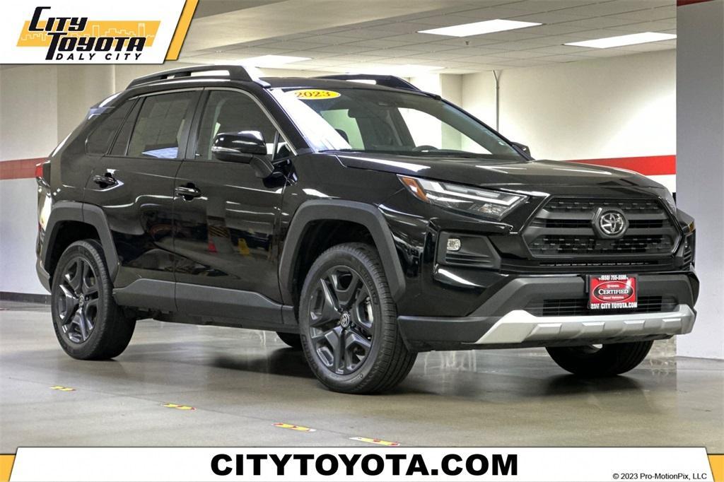 used 2023 Toyota RAV4 car, priced at $33,988