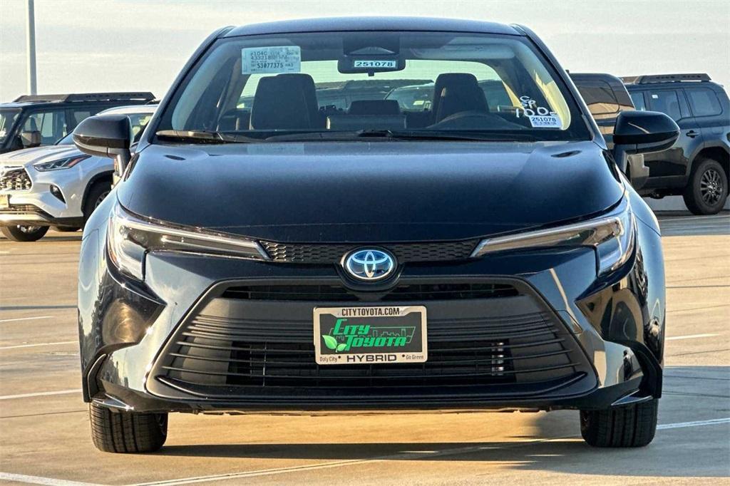 new 2025 Toyota Corolla Hybrid car, priced at $29,417