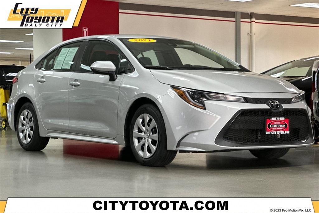 used 2021 Toyota Corolla car, priced at $19,988