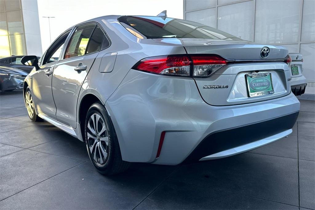 used 2021 Toyota Corolla Hybrid car, priced at $24,988