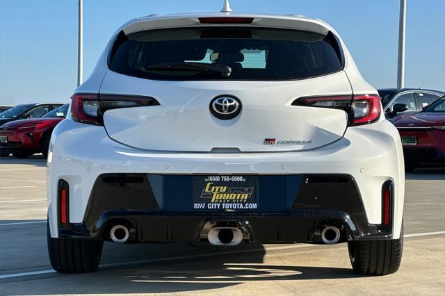 new 2025 Toyota GR Corolla car, priced at $43,232